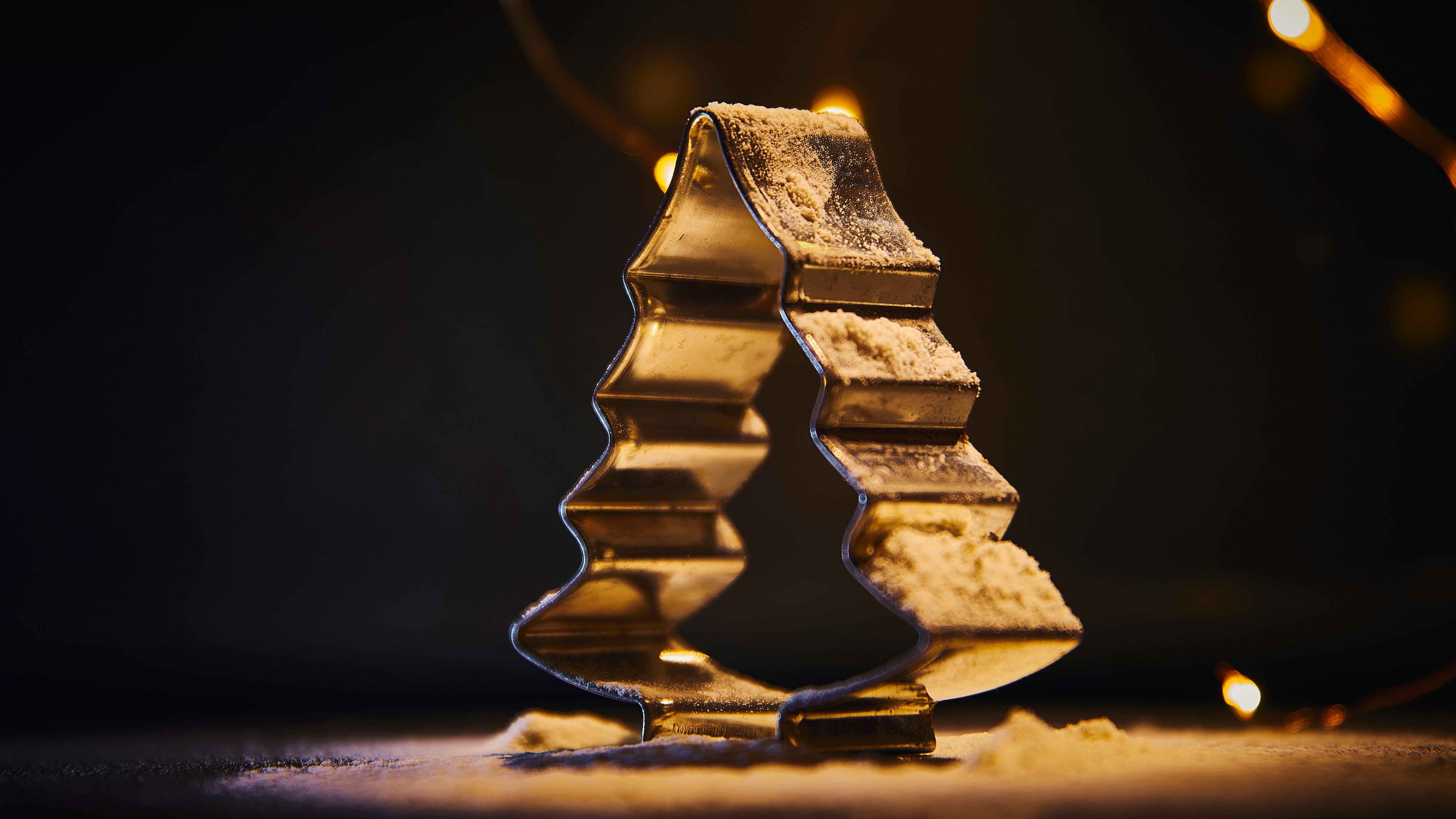 Tannenbaum im Pulverschnee